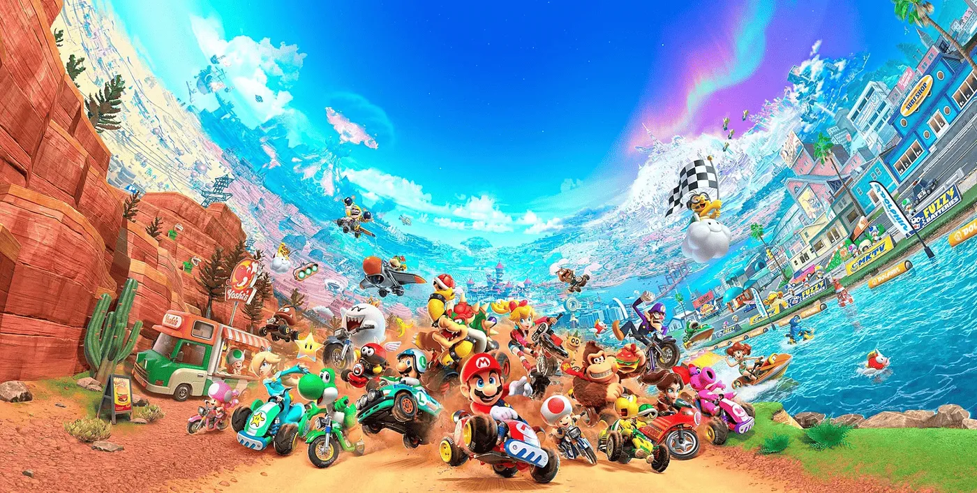Mario Kart World' Is A Long Awaited Refresh For Nintendo's Seminal Racing Franchise. By Ben Ulansey