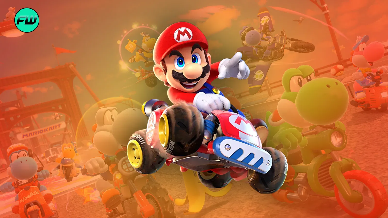 Car Mario Kart 8 Deluxe Resolution Super Mario Kart Game 4k Free 4k Wallpaper Free 4k