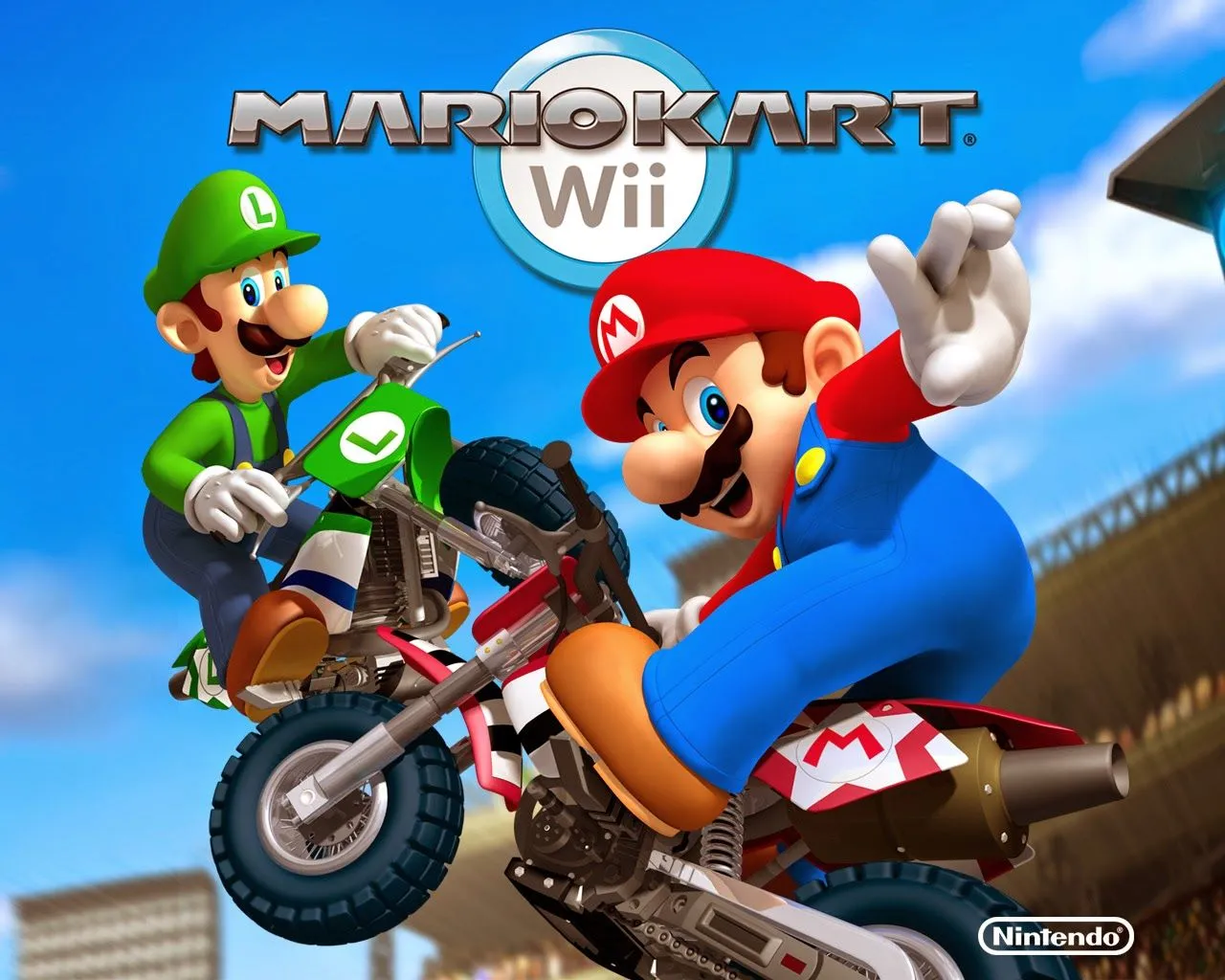 My Super Mario Boy: Mario Kart Wii Wallpaper