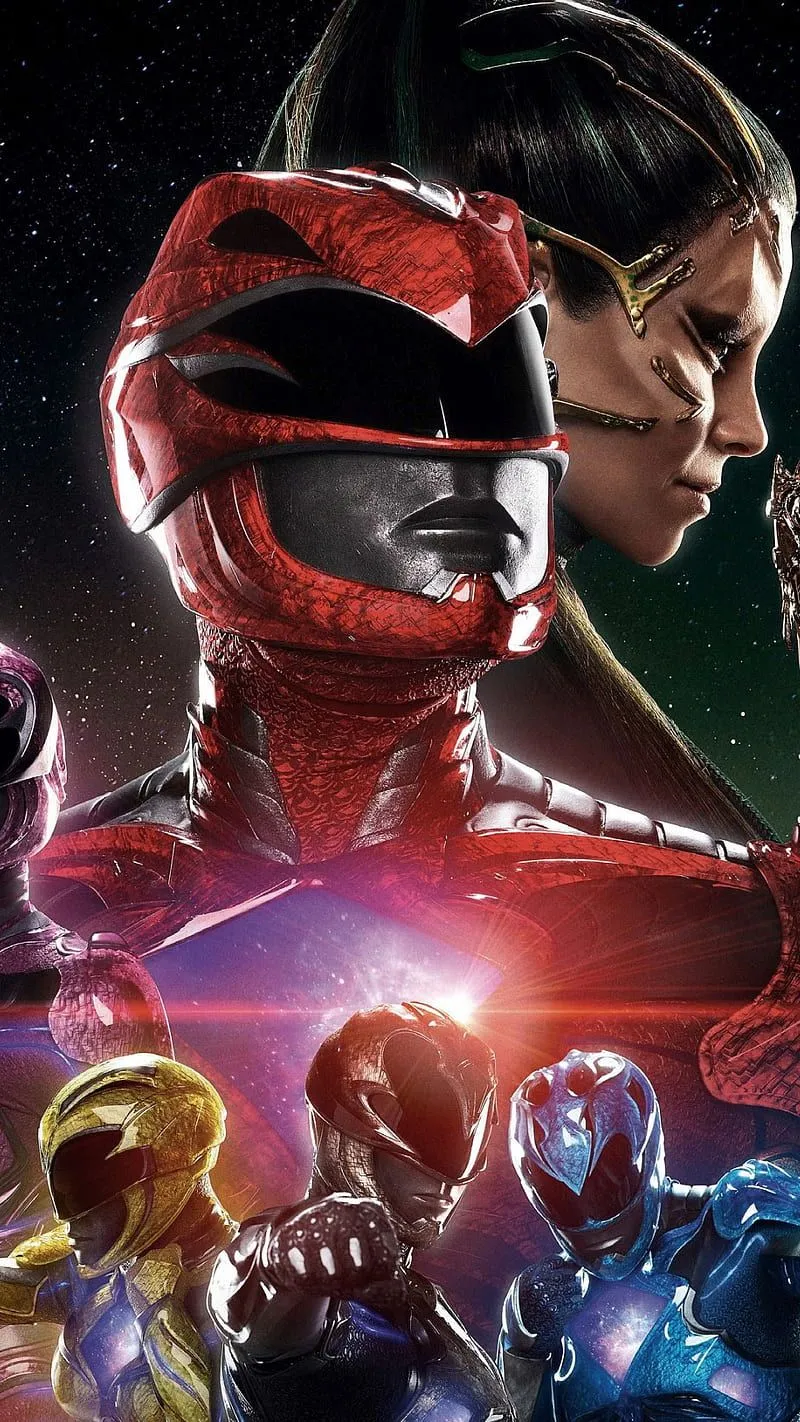 Power Rangers 2017, 2017, movie poster, power rangers, HD phone wallpaper
