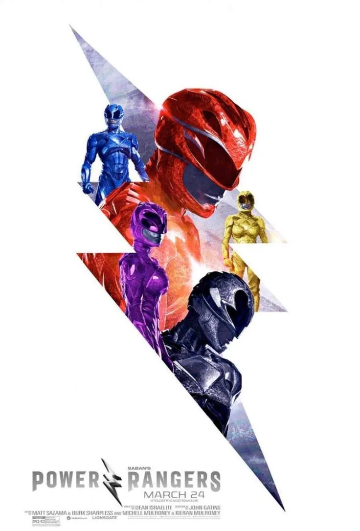 Power Rangers 2017 poster