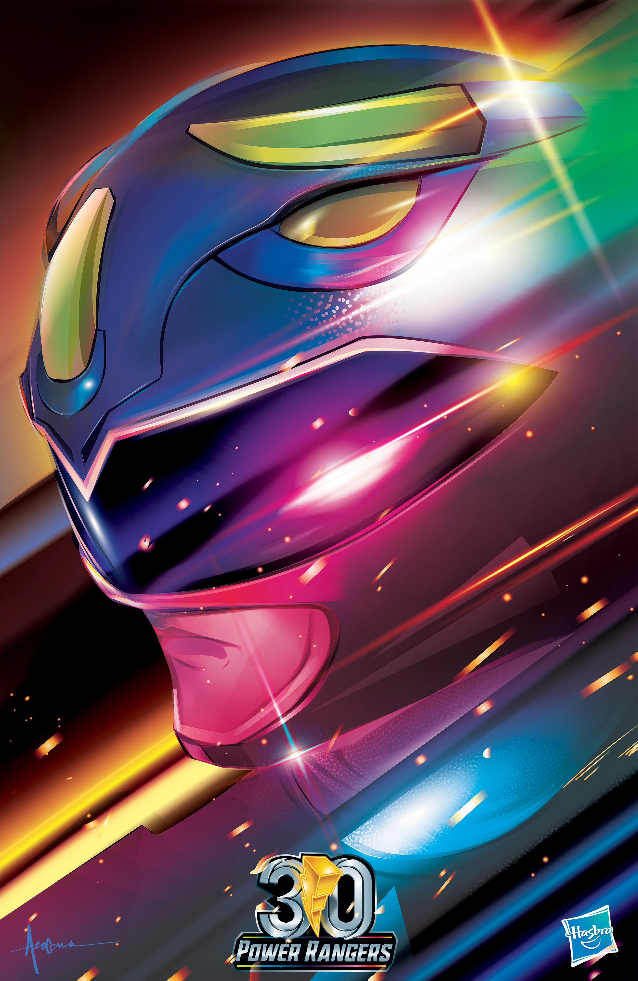 Mighty Morphin Power Rangers 30th Digital Posters!