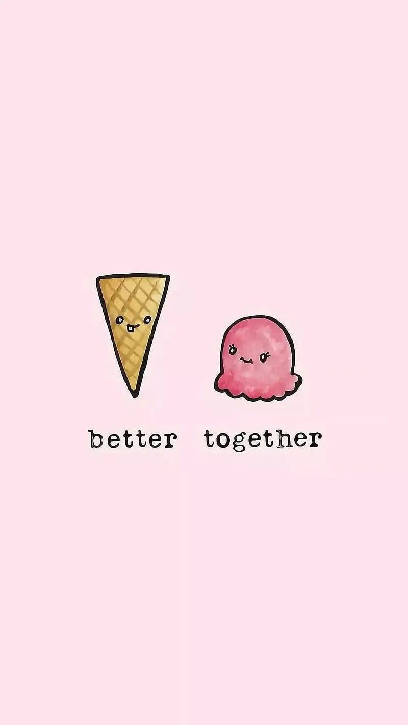 Cono, love, helado, kawairose, HD phone wallpaper