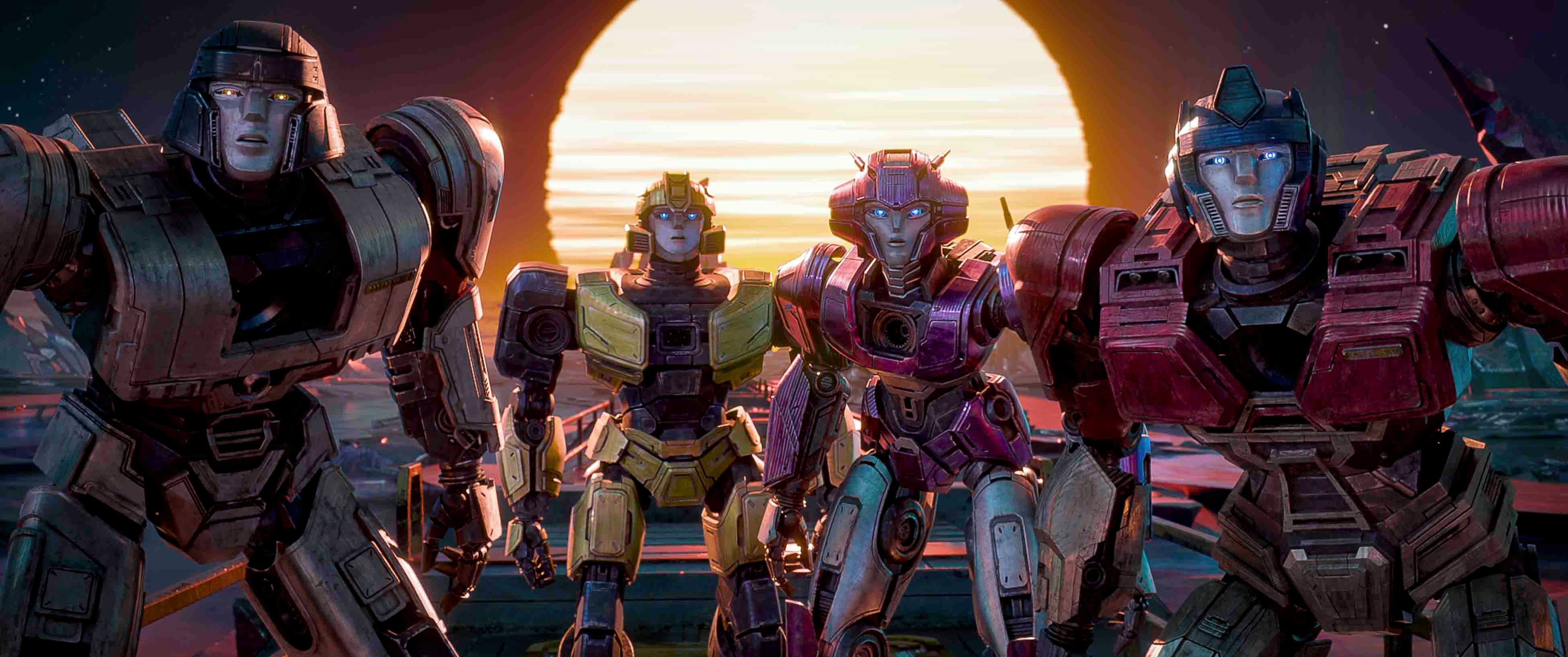 Optimus Prime, Megatron, Elita 1, And Bumblebee Transformers One Wallpaper, HD Movies 4K Wallpaper, Image And Background