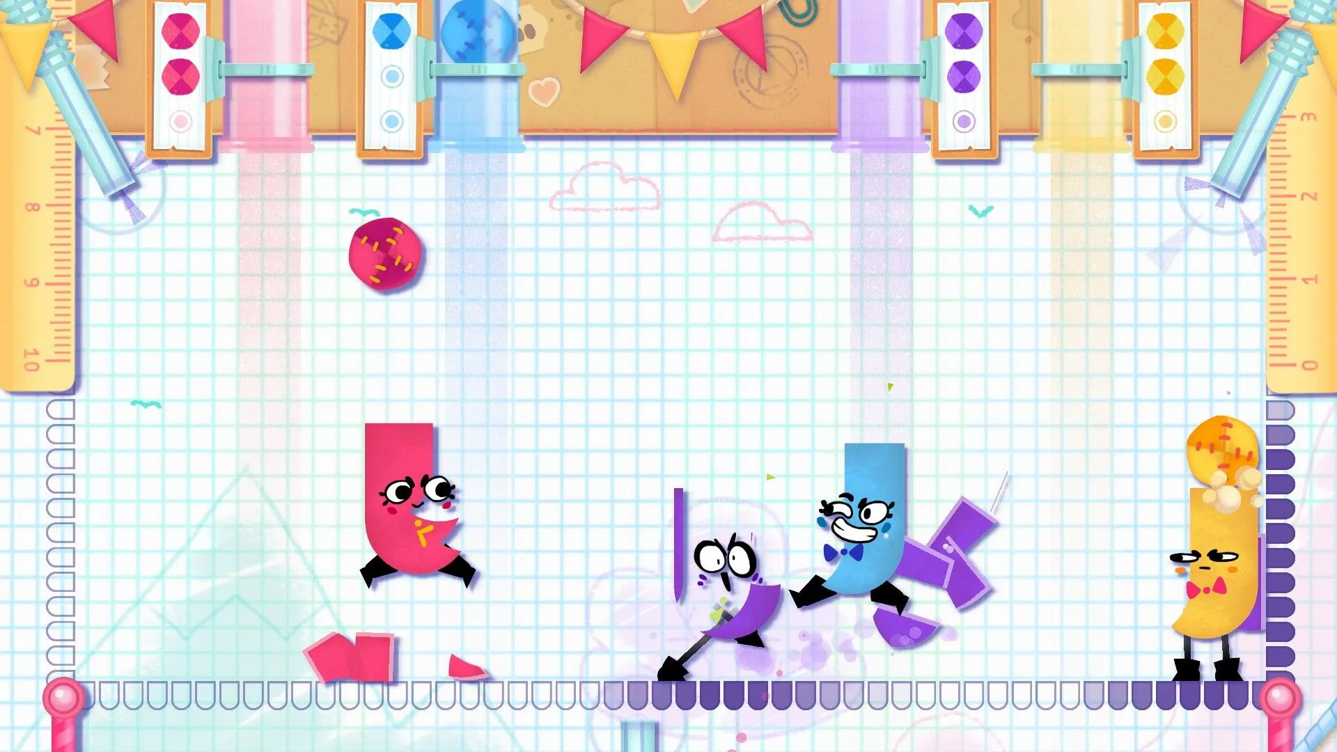 Snipperclips. Couch Co Op Favorites