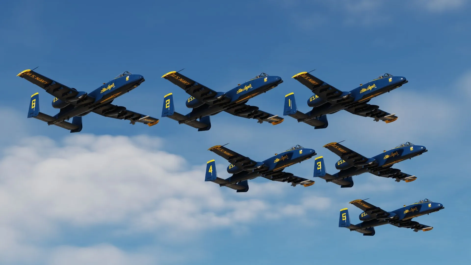 U.S. Navy Blue Angels A 10C II