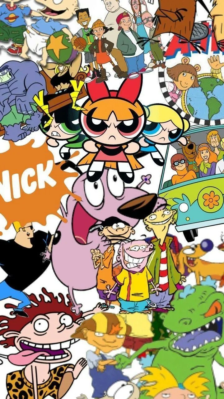 90s cartoons wallpaper. Vintage cartoon network wallpaper, Cartoon network characters wallpaper, Cartoon wallpaper aesthetic
