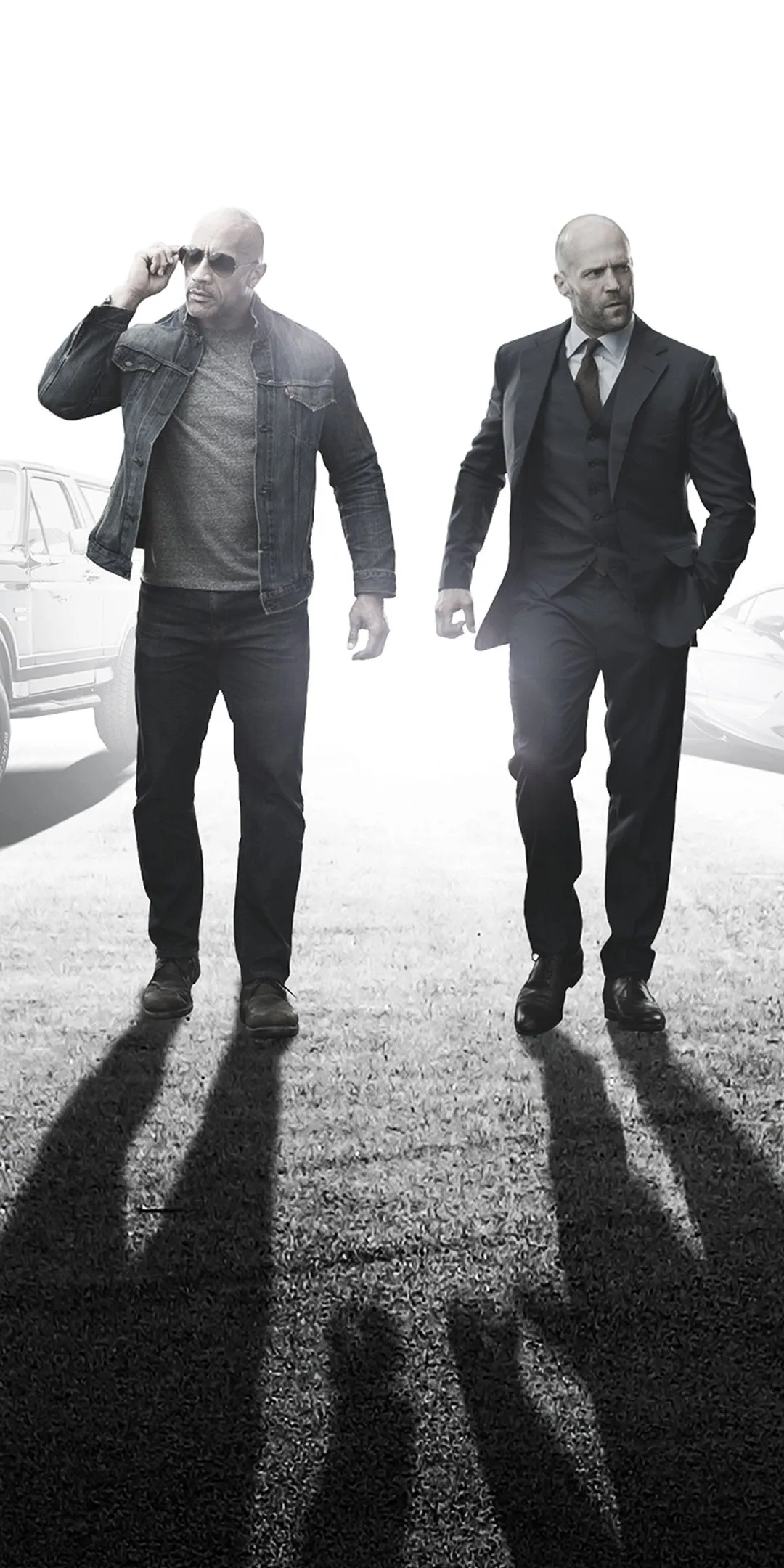Phone wallpaper: Fast & Furious Presents: Hobbs & Shaw, Dwayne Johnson, Deckard Shaw, Movie, Jason Statham, Luke Hobbs, Fast & Furious 1166540