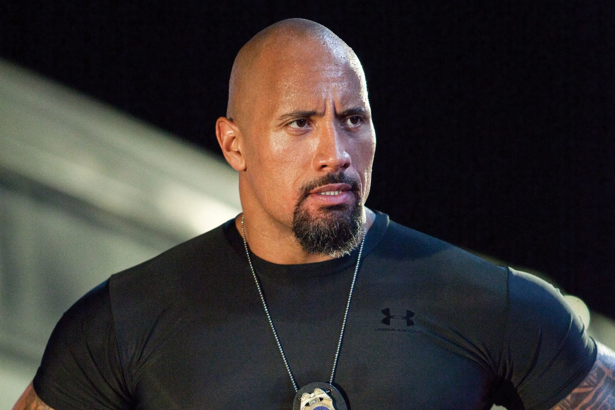Luke Hobbs From Fast Five, Dwayne Johnson HD Wallpaper