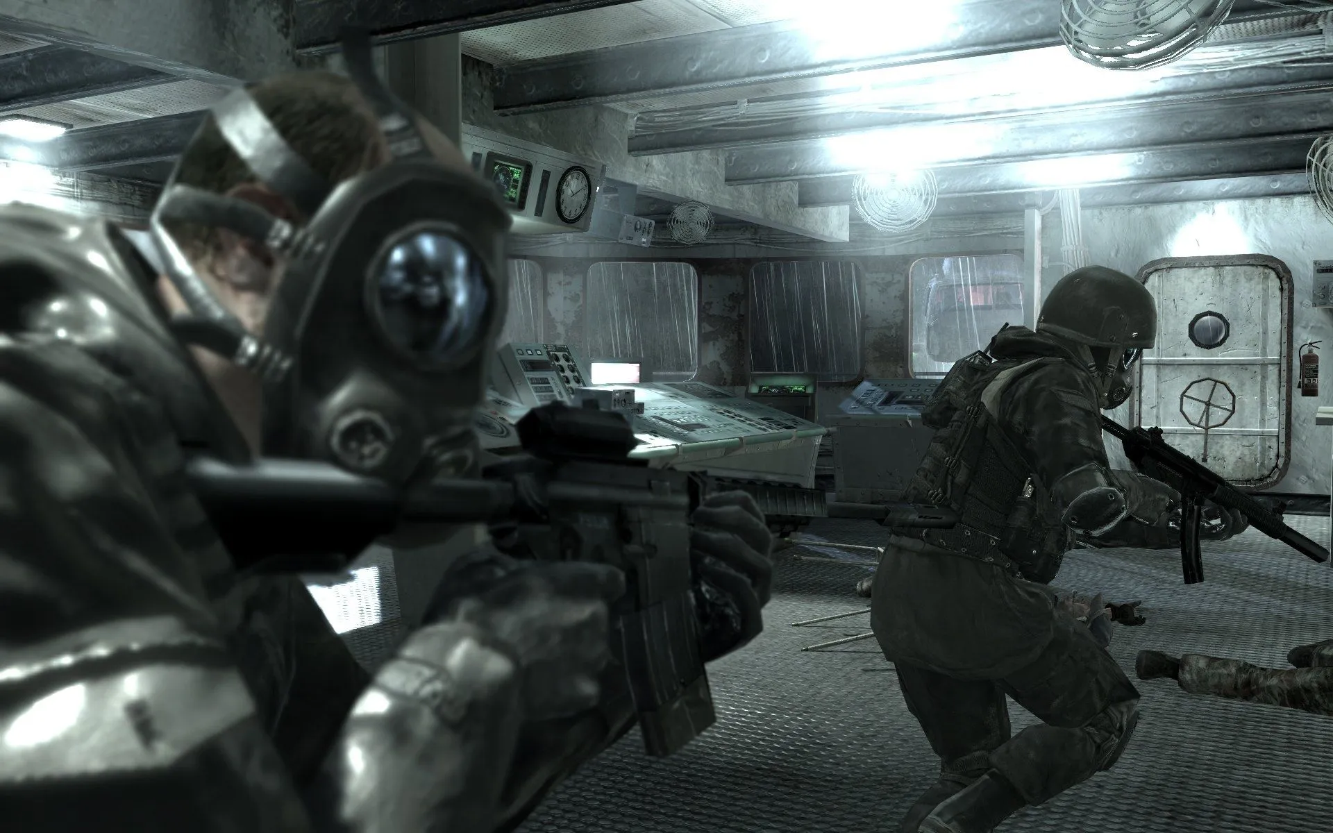 call of duty 4 modern warfare, soldiers, automatic Wallpaper, HD Games 4K Wallpaper, Image and Background