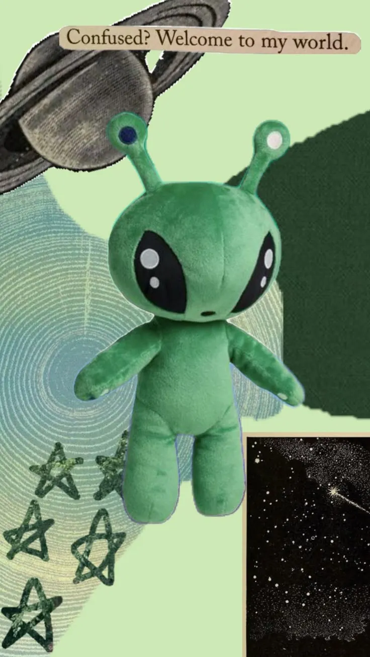 AftonSparv! TAGS: #Alien # AftonSparv. Aftonsparv art, Ikea alien wallpaper, Aftonsparv gif