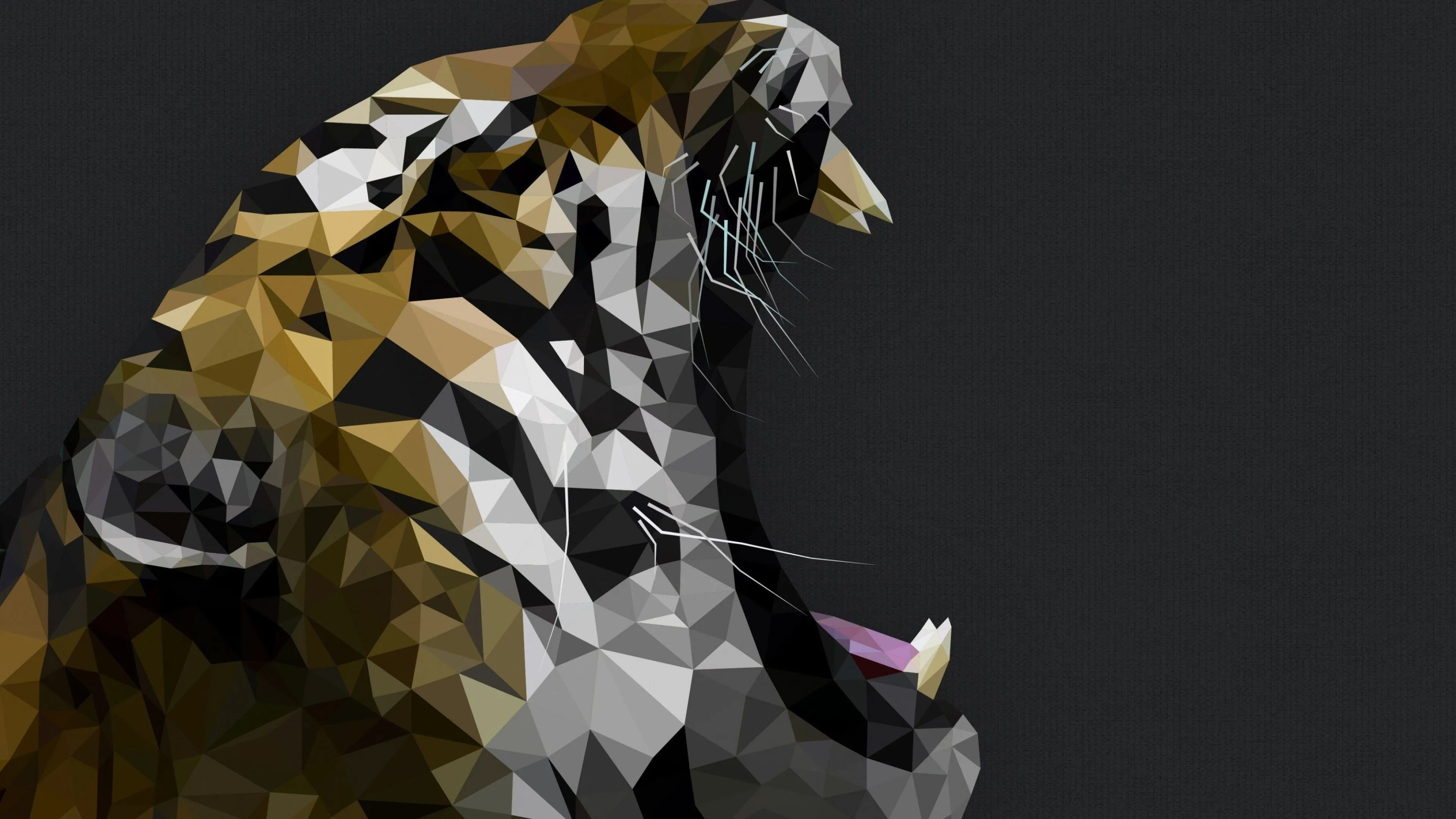 Geometric Animal Wallpaper