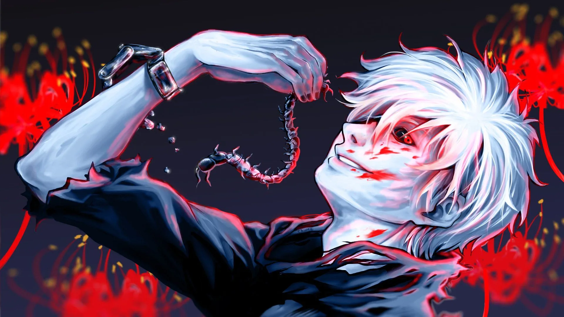 Ken Kaneki HD Wallpaper Ghoul Art