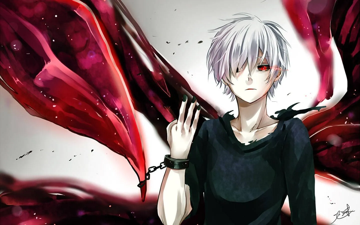 Download “Fear no darkness, even in the darkest night” -Kaneki Ken Wallpaper