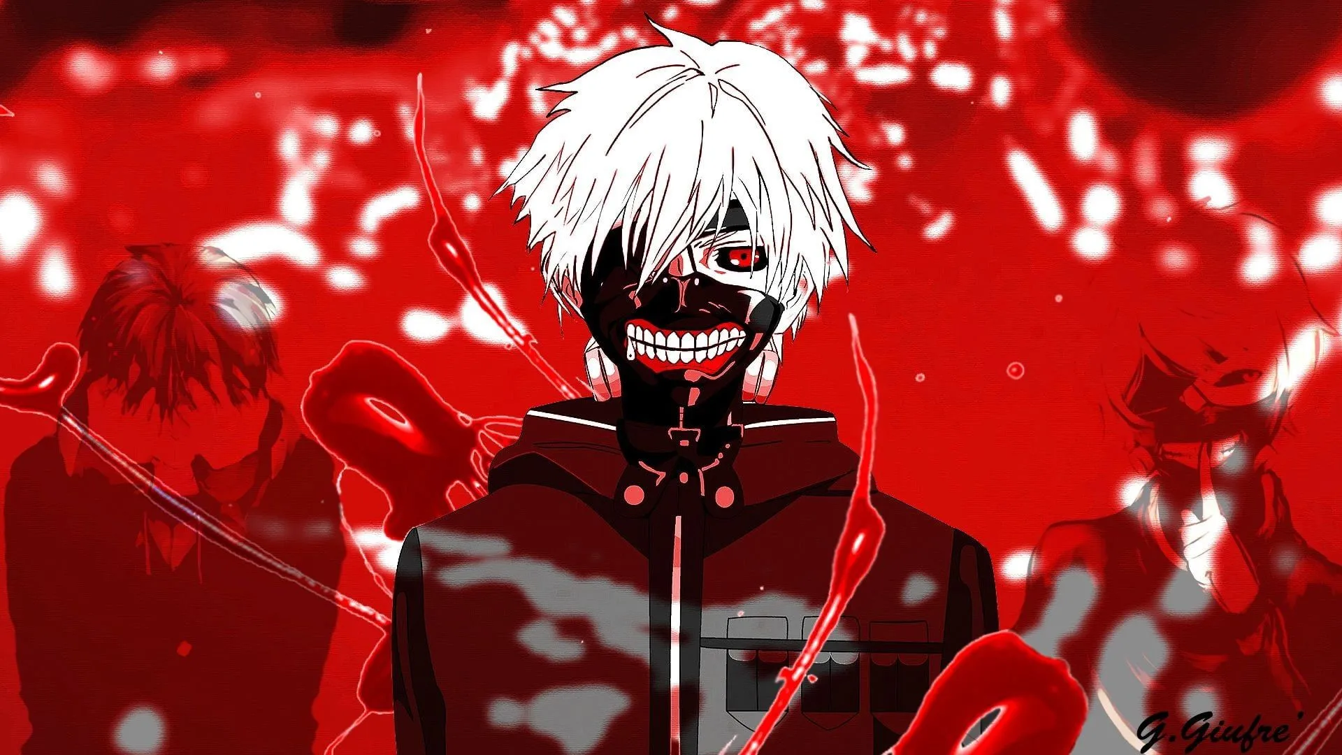 Kanike Ken Tokyo Ghoul wallpaper, Tokyo Ghoul, anime, Kaneki Ken HD wallpaper