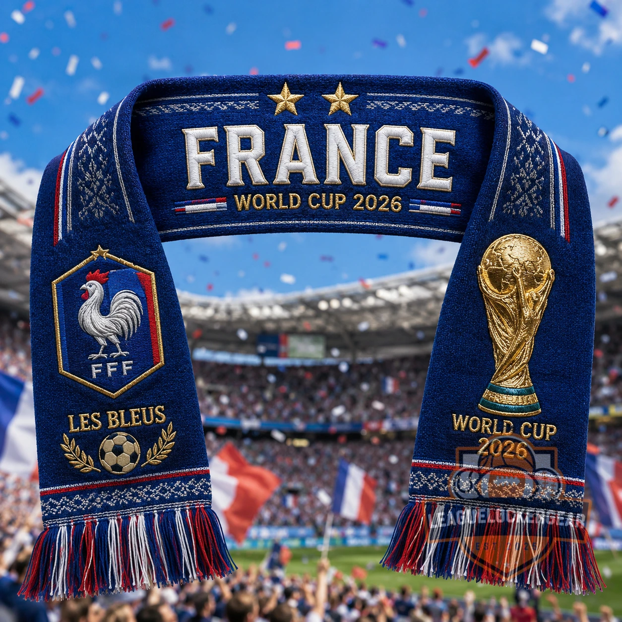 France FC FIFA World Cup 2026 Scarf
