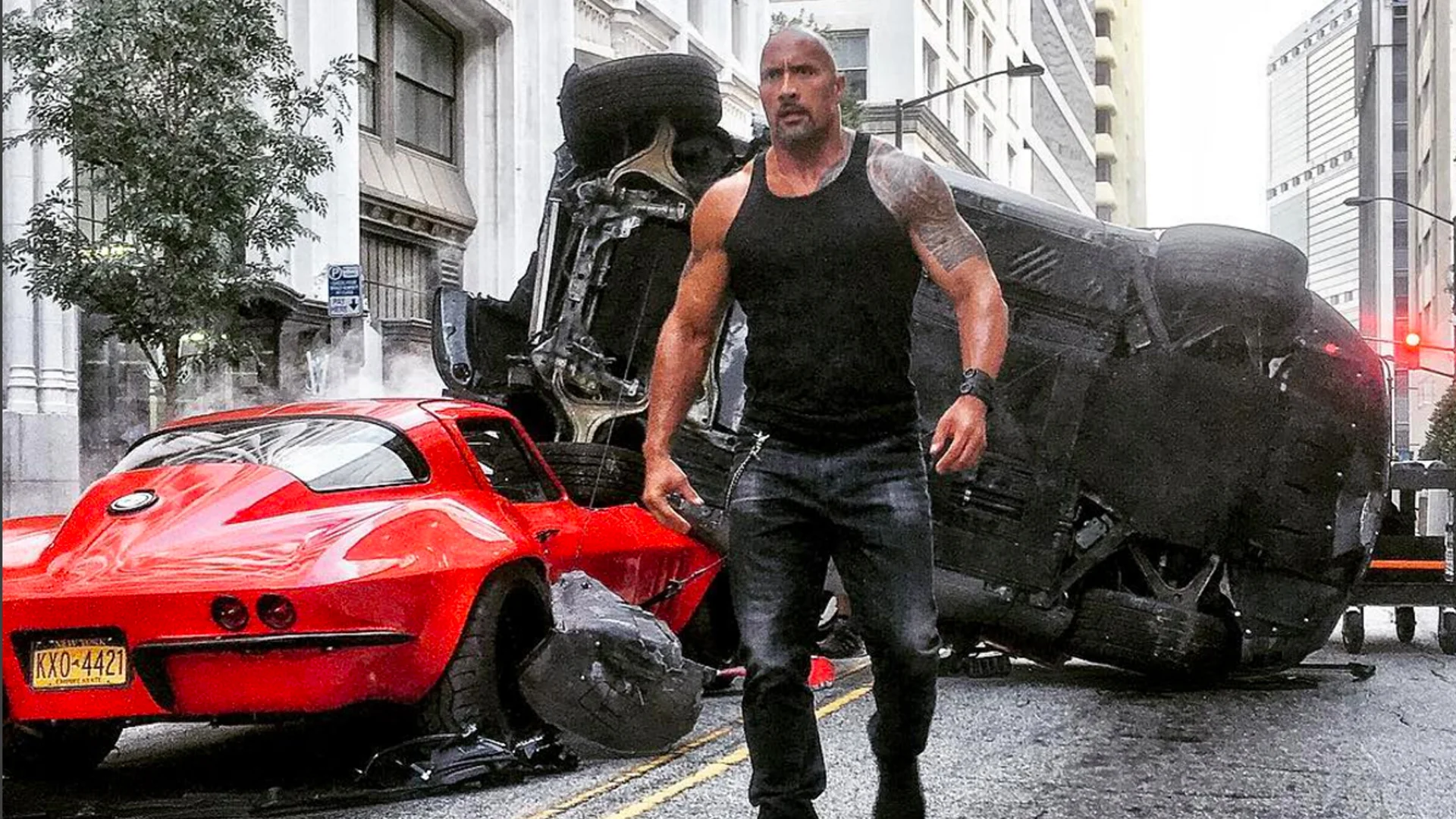 New FAST 8 Photo, and The Rock Teases The Film's Epic Prison Scene