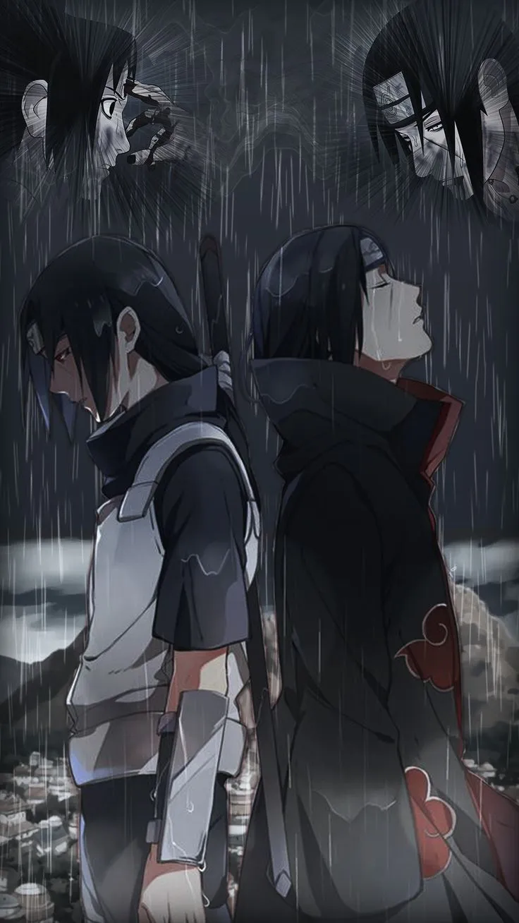 Itachi Sasuke sad wallpaper