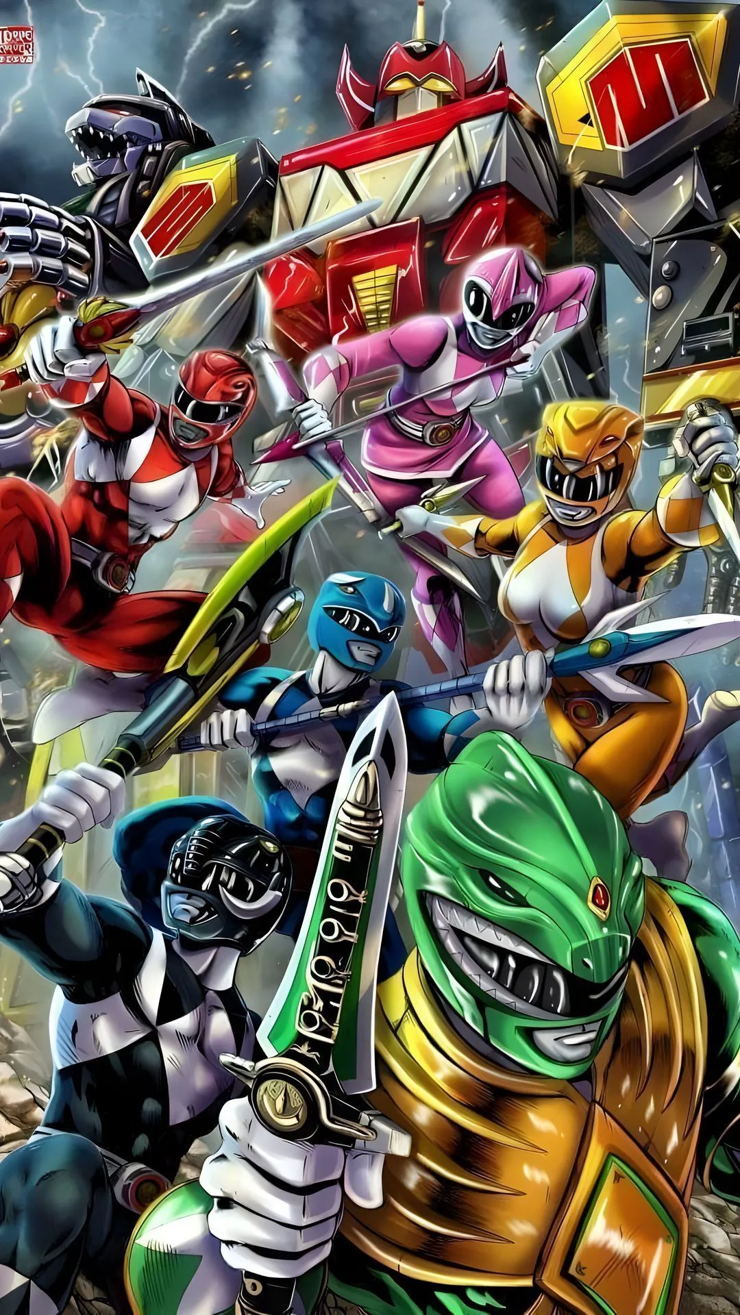 Wallpaper power ranger ideas. ranger, power rangers art, go go power rangers