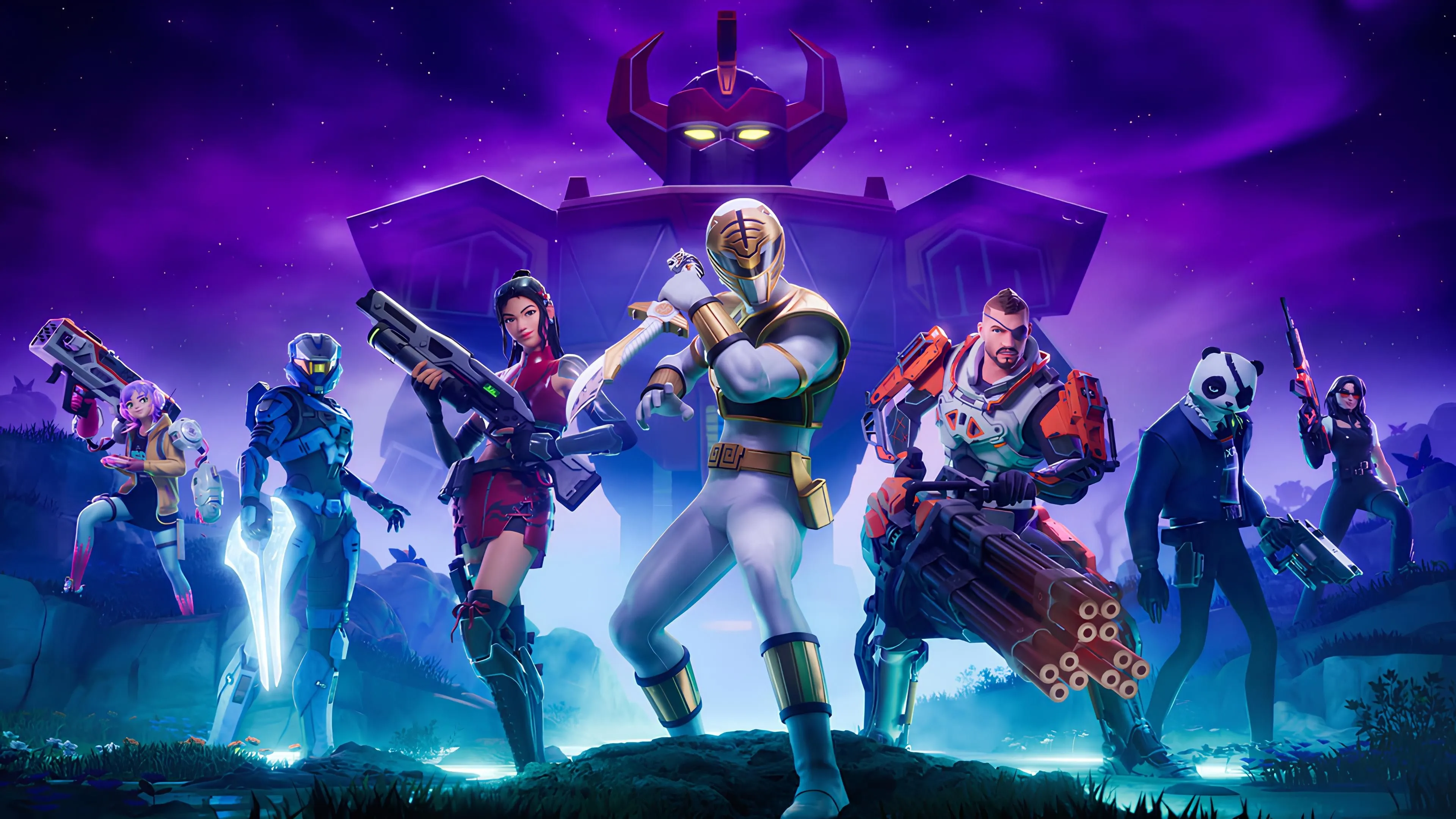 Power Rangers X Fortnite Wallpaper, HD Games 4K Wallpaper, Image and Background
