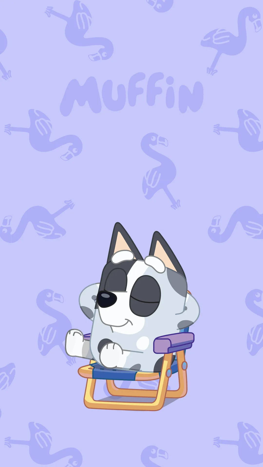 Muffin Bluey Wallpaper Aesthetic