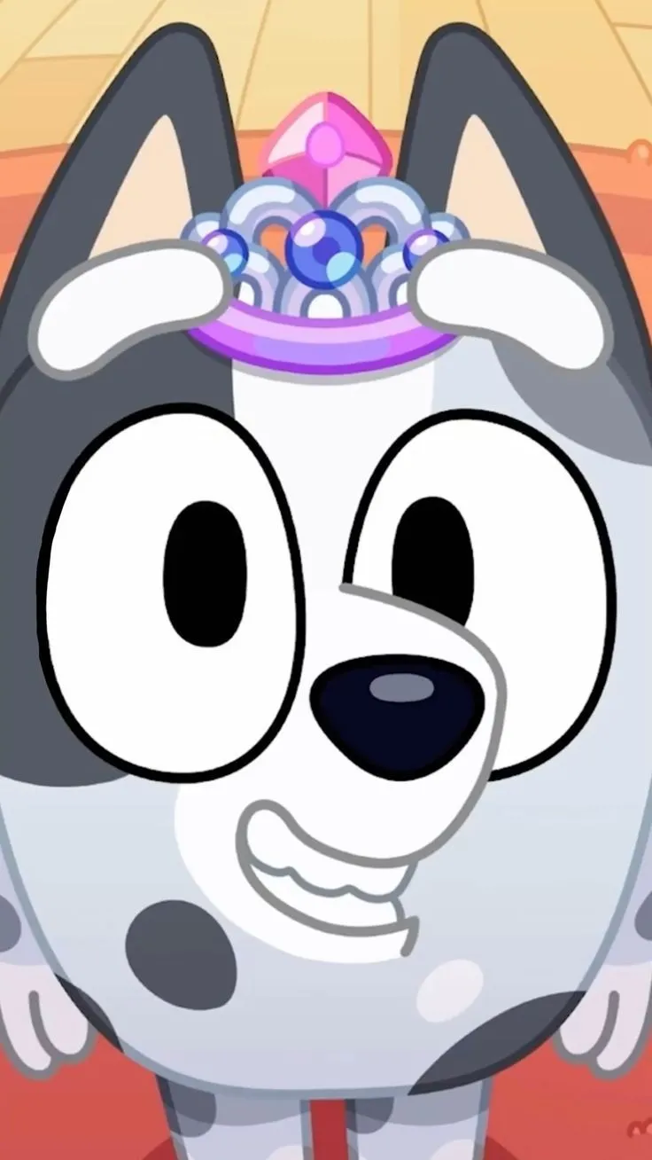 Muffin Heeler Princess Wallpaper