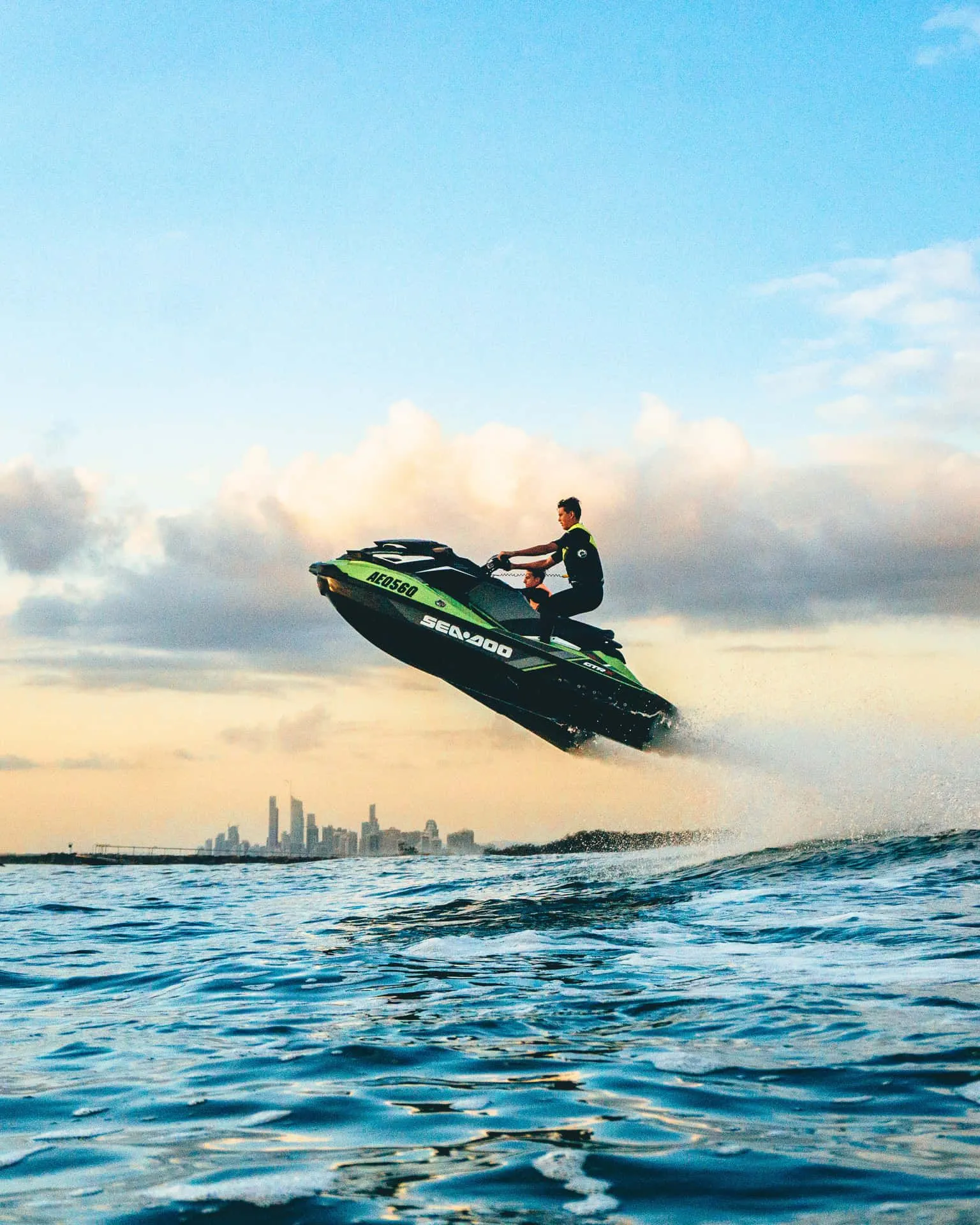 Download Exciting Jet Ski Adventure Wallpaper