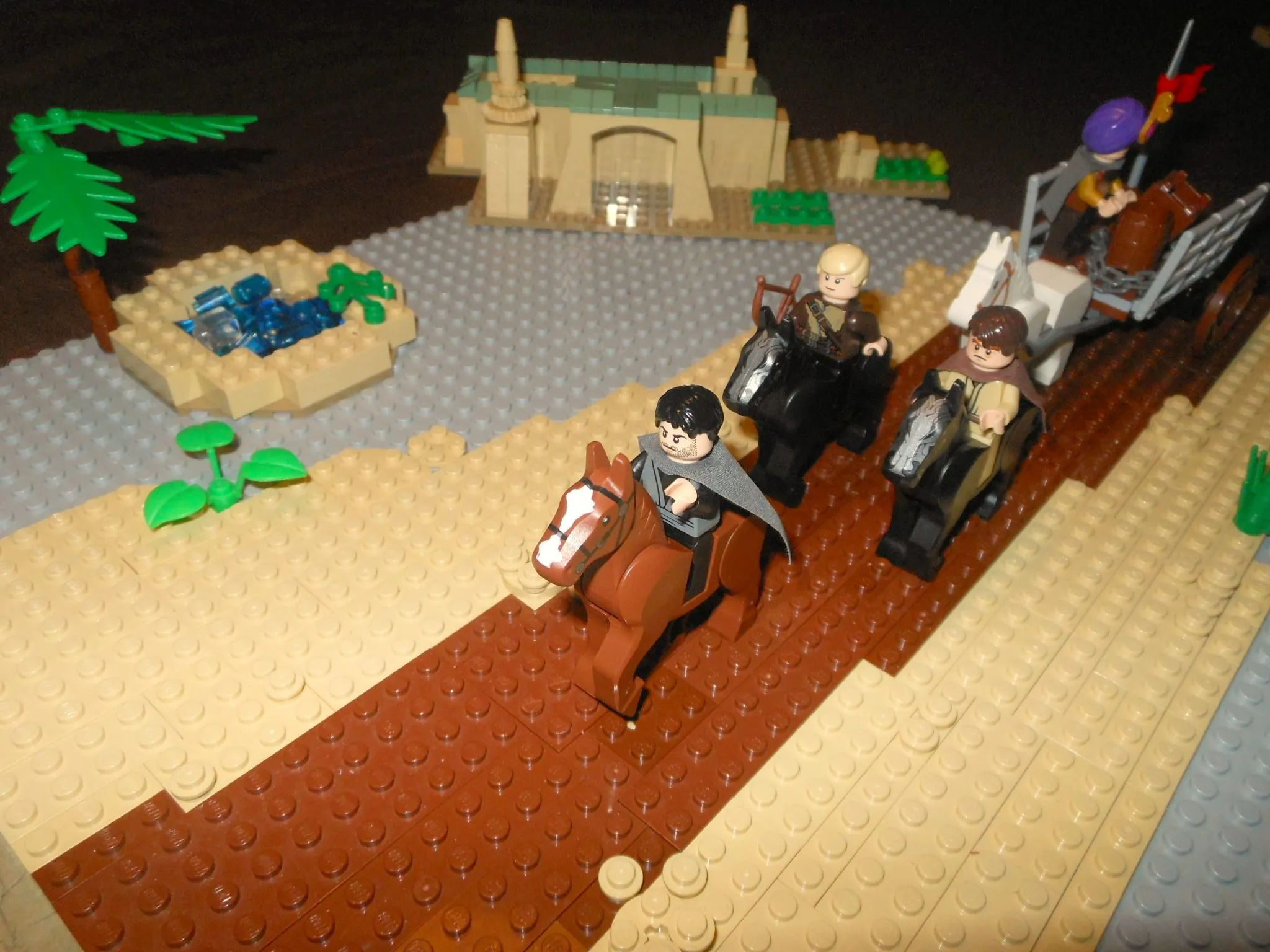 The Conversion of Saint Paul in Legos