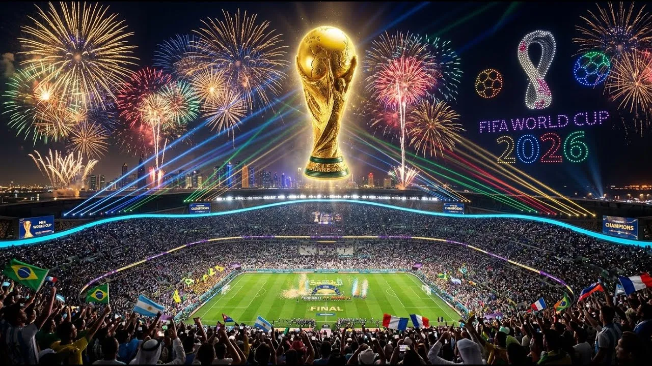 FIFA World Cup 2026 Trophy Reveal Spectacle Football Festival Showcase