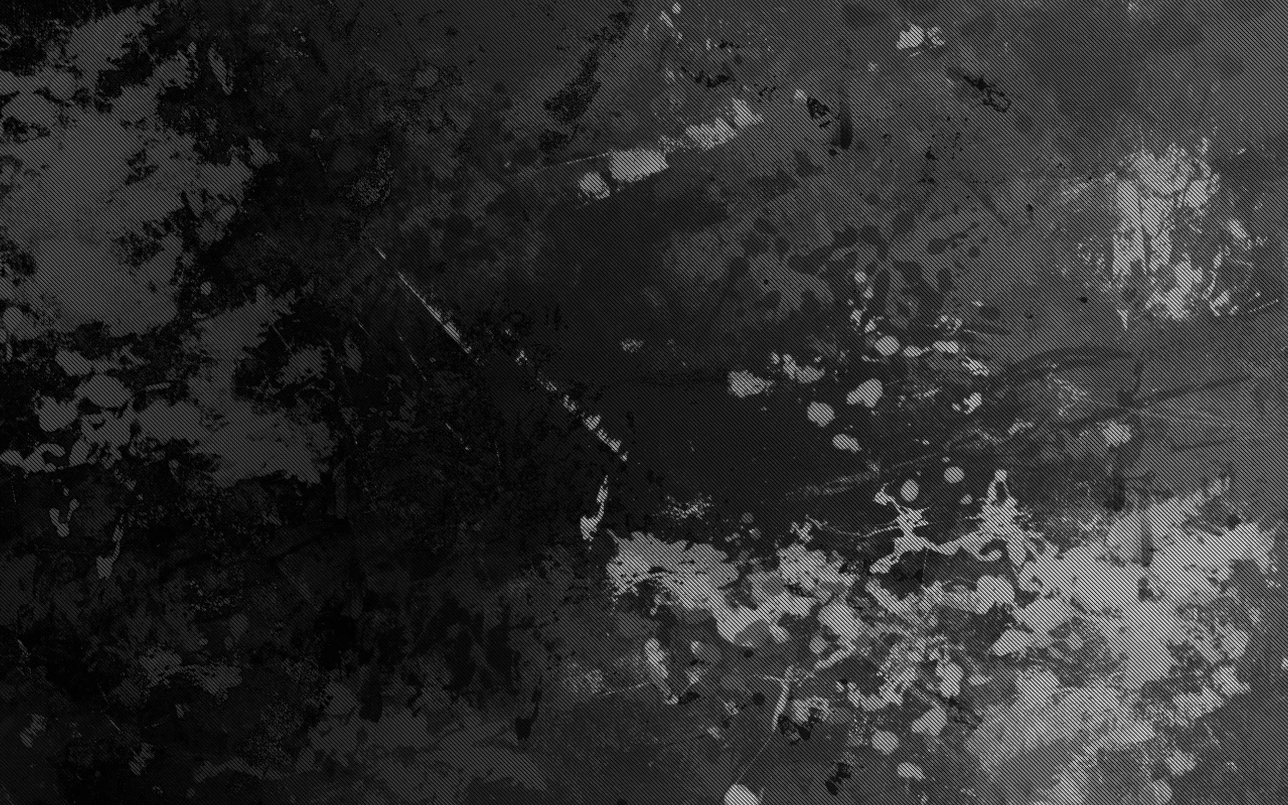 Wallpaper Black and White Abstract Painting, Background Free Image