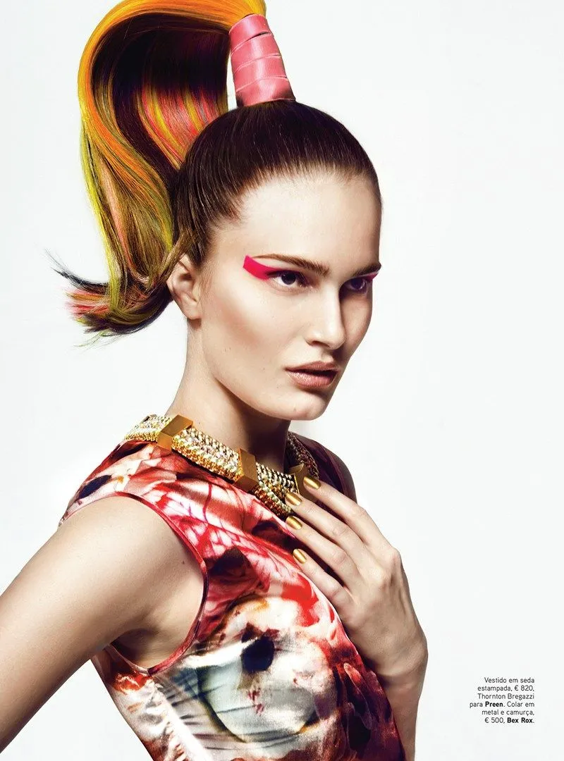Alla Kostromichova in Vogue Portugal May 2013