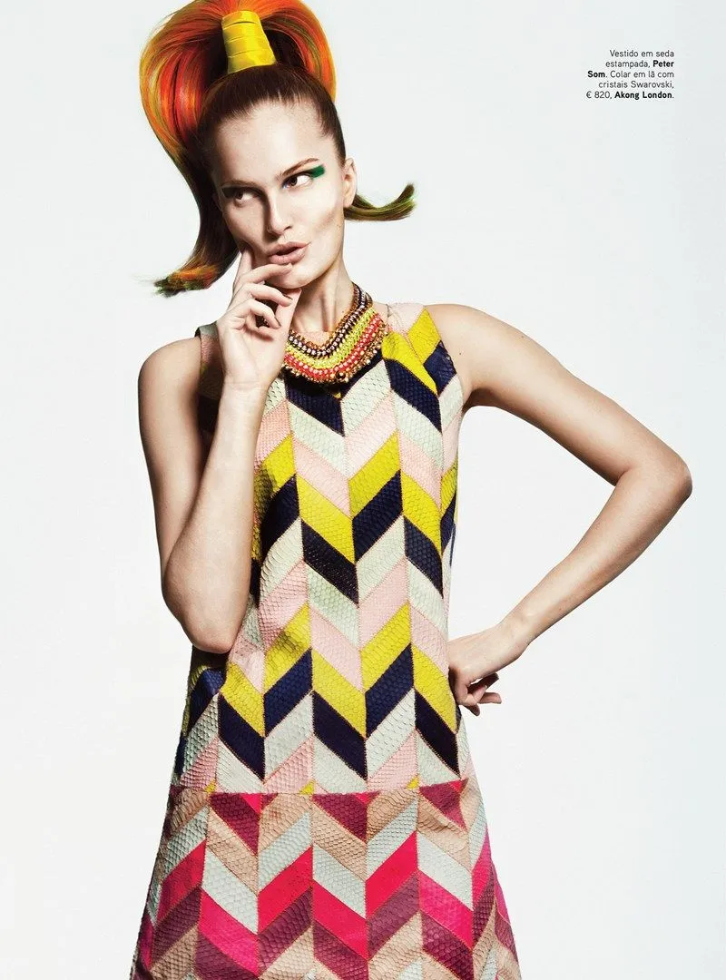 Alla Kostromichova in Vogue Portugal May 2013