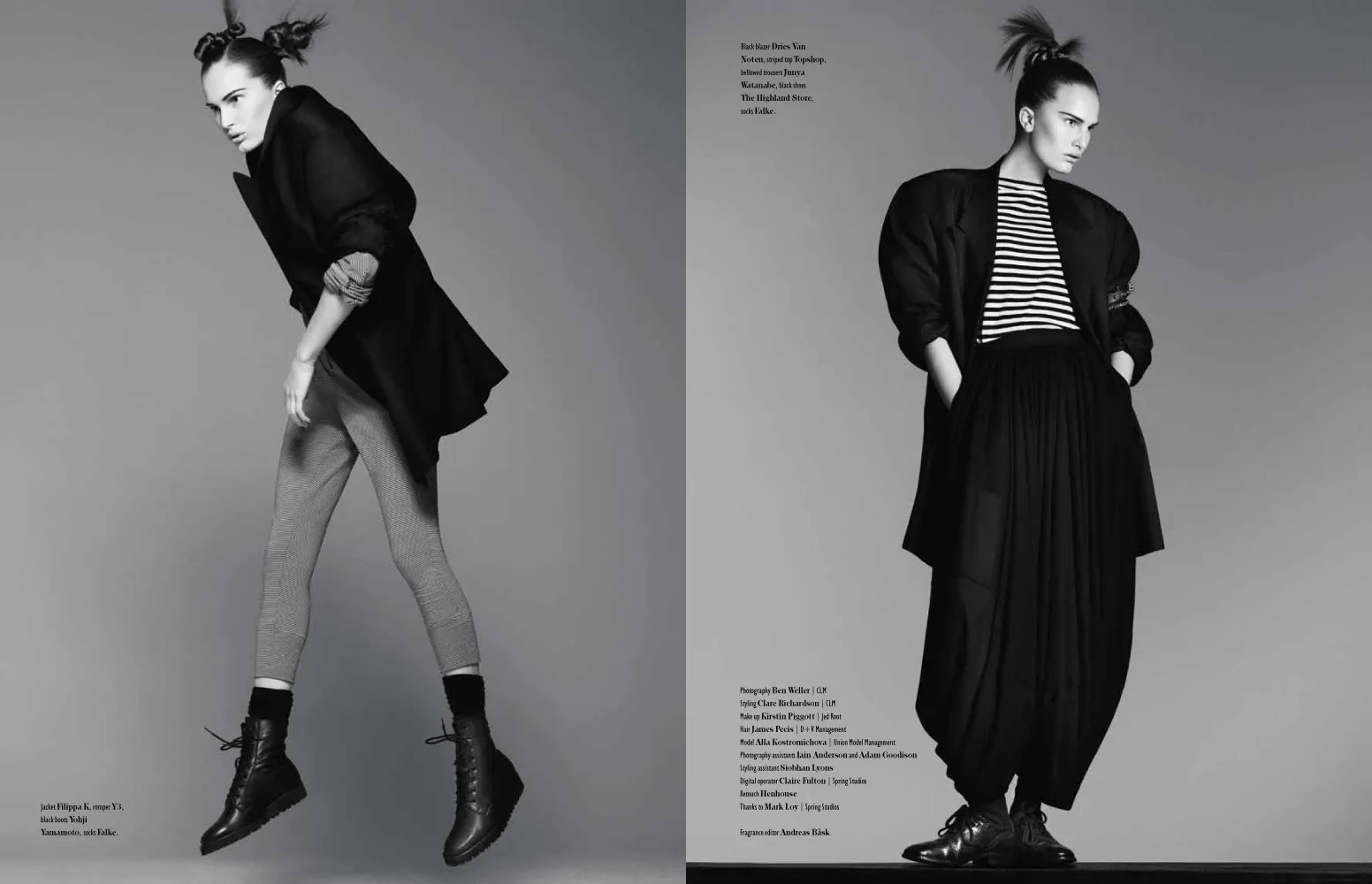 Alla Kostromichova In Bon Magazine Spring Summer 2011