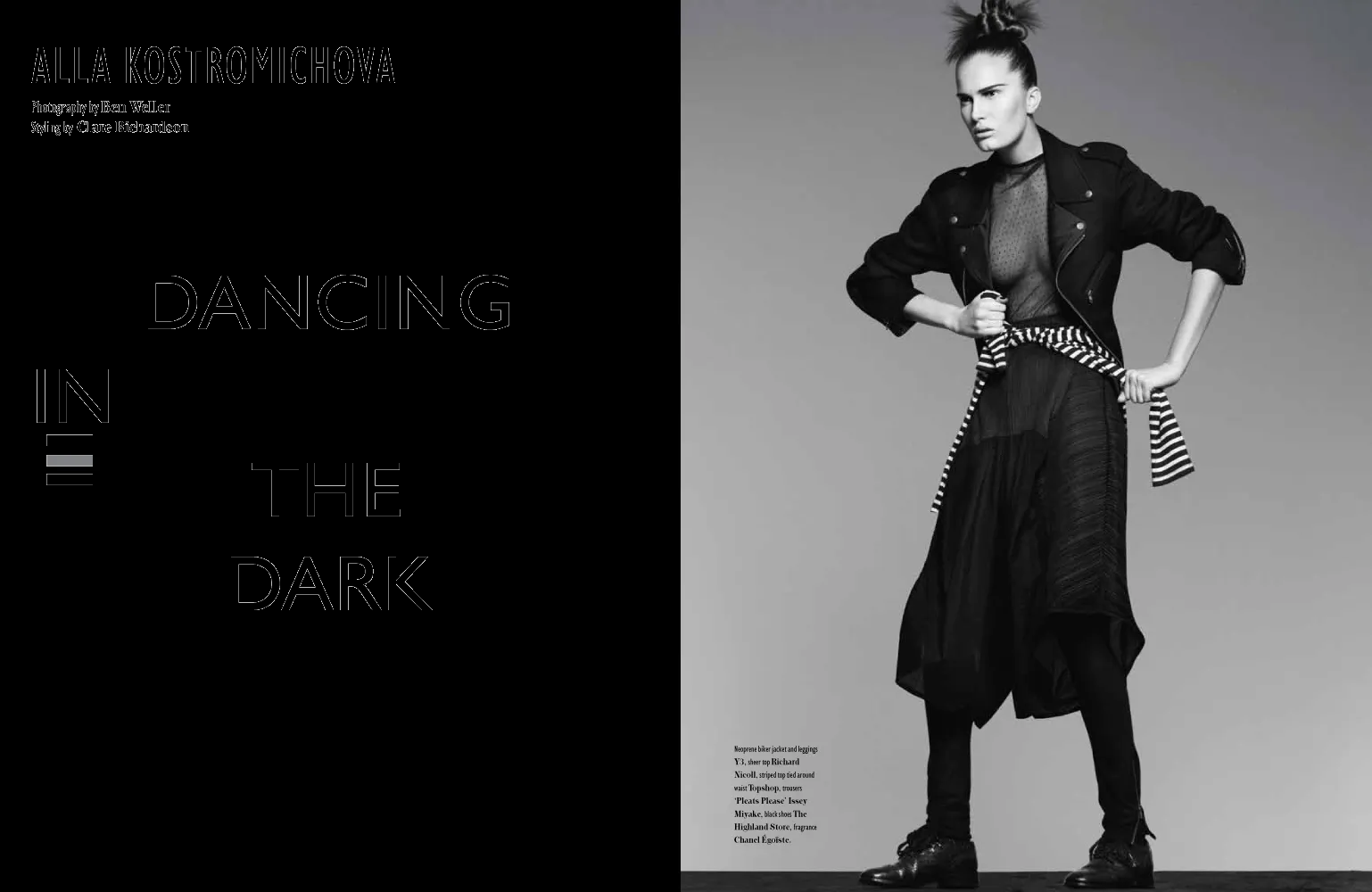 Alla Kostromichova In Bon Magazine Spring Summer 2011