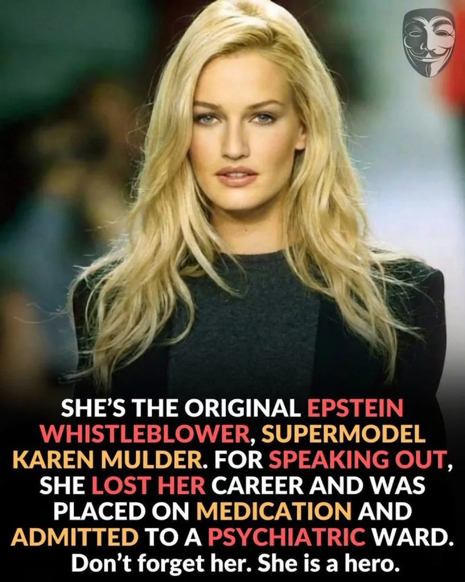 Karen Mulder was one of the most famous models in the world. She worked with Versace, Dior, and Chanel, became an original Victoria's Secret Angel, and was one of the highest paid