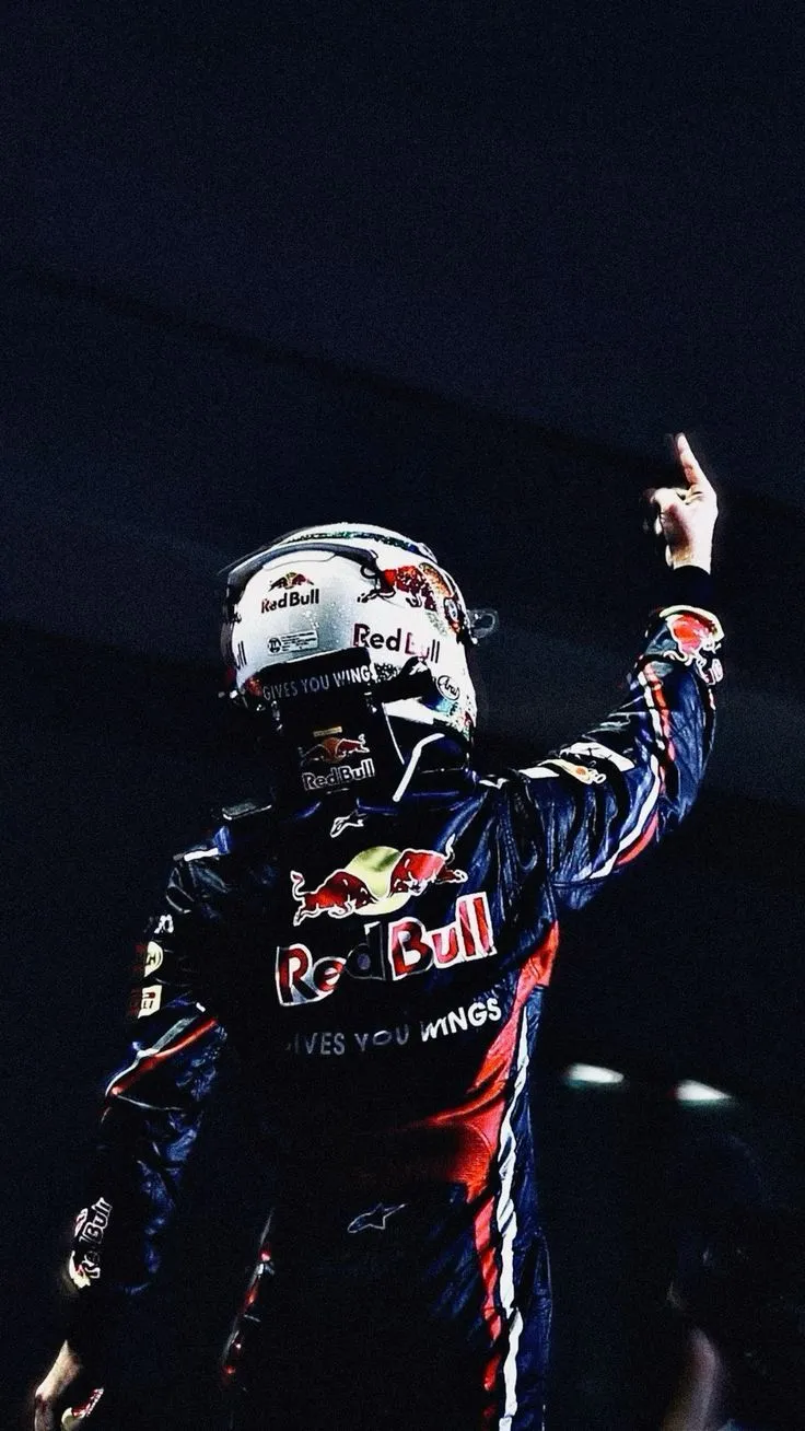 Sebastian Vettel. Ferrari F1 Race car driver