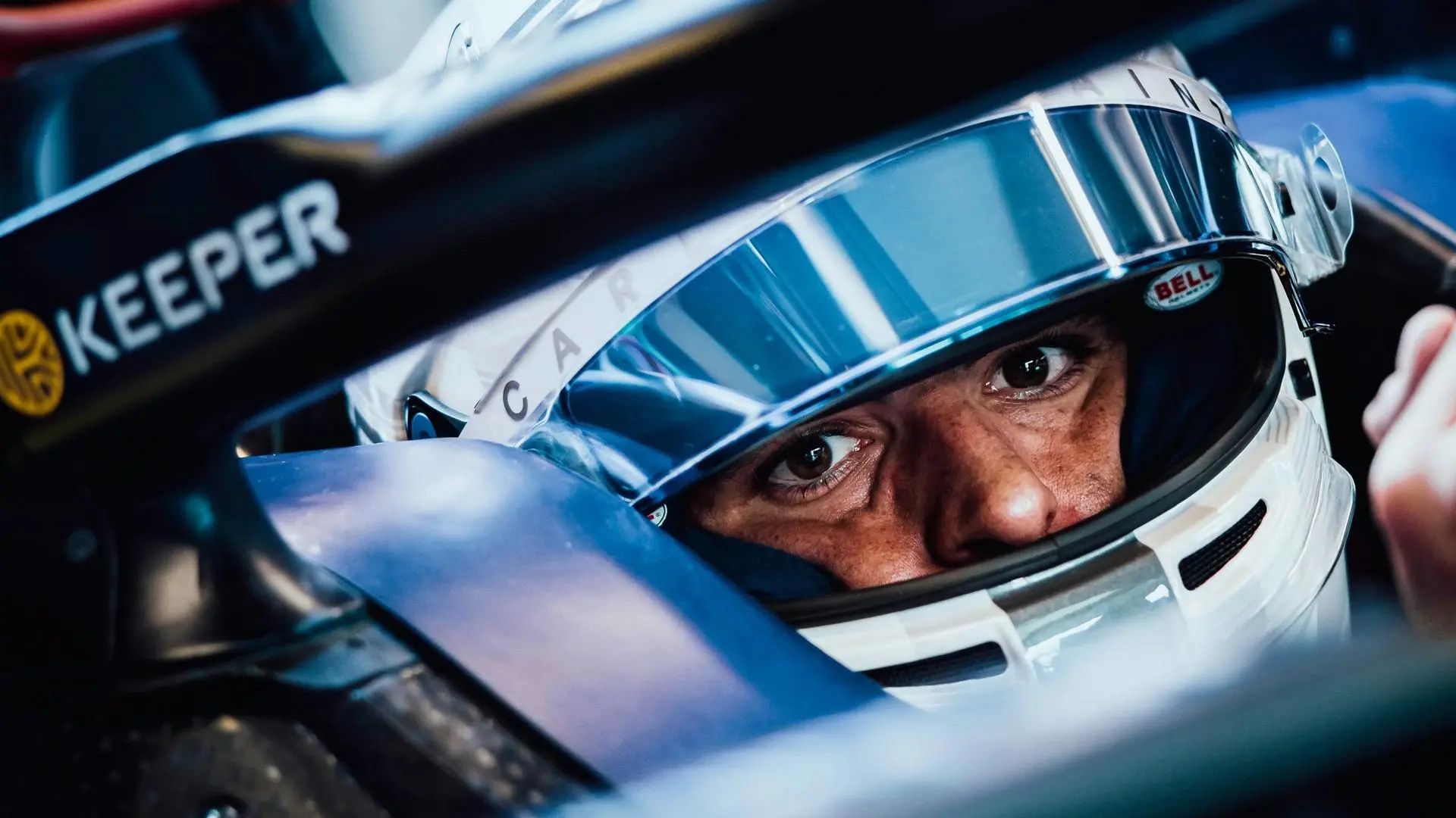 IN PHOTOS: Carlos Sainz's first Williams drive. Atlassian Williams F1 Team