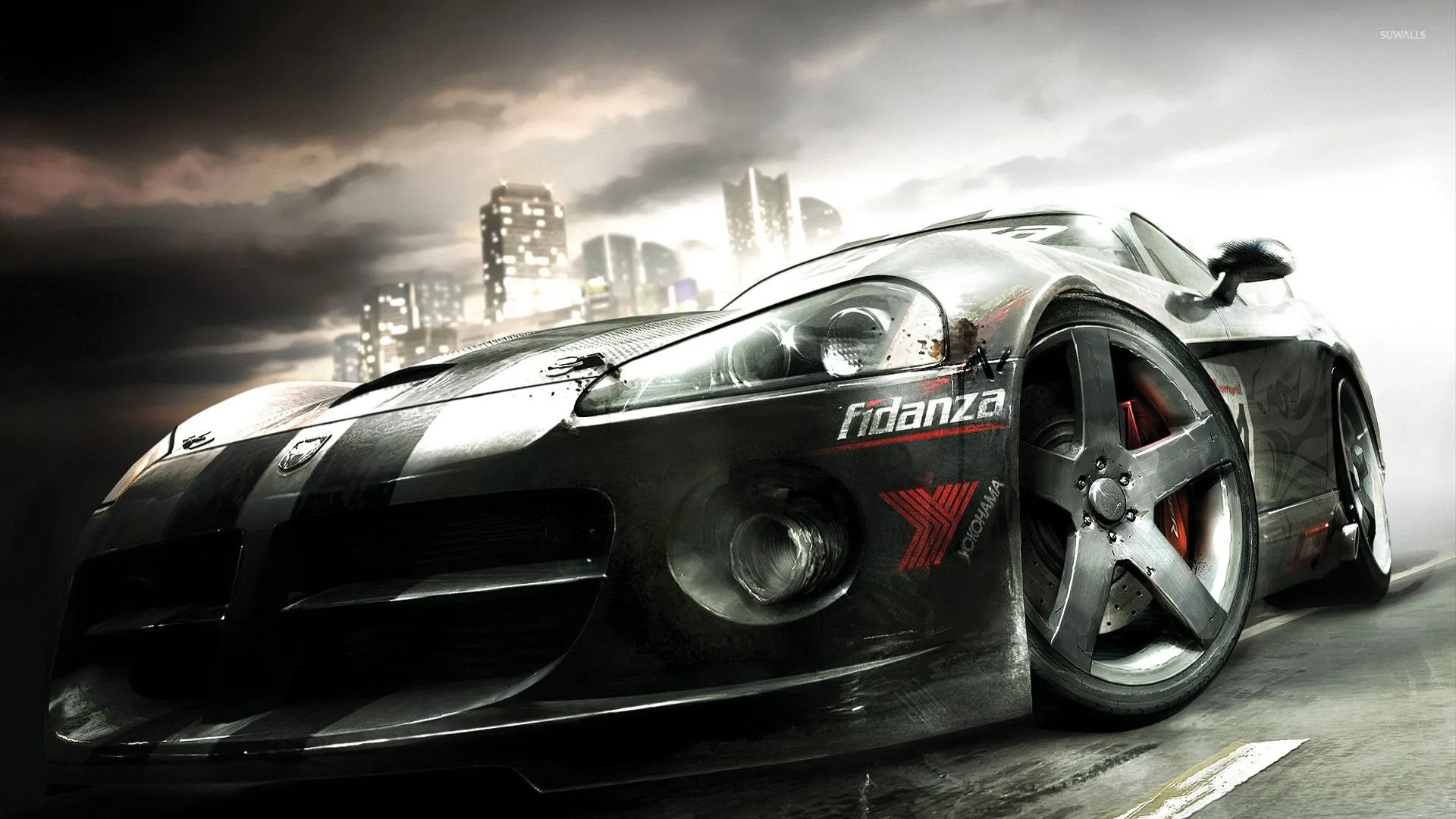 Dodge Viper Driver: Grid wallpaper wallpaper