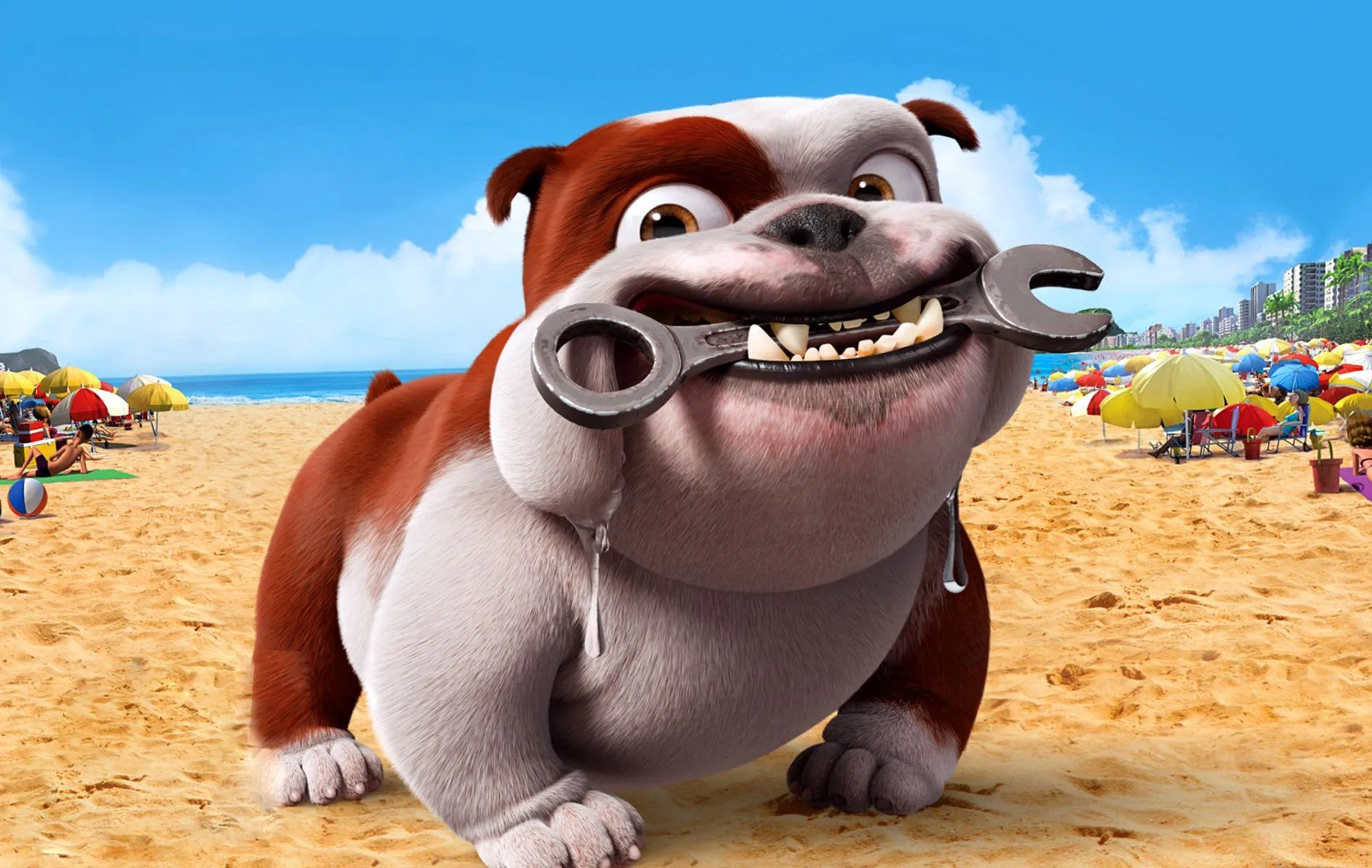 Funny Dog Cartoon Wallpaper HD / Desktop and Mobile Background