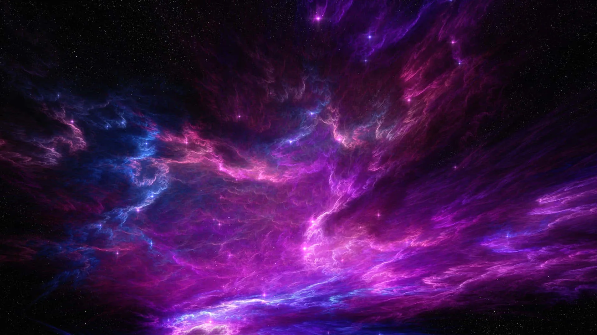 Purple Galaxy Background