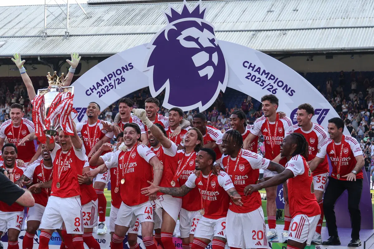 Photos: Arsenal lift Premier League trophy after 22 years