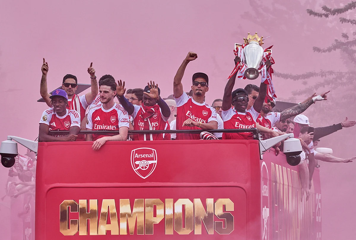 Arsenal English Premier League 2025 26 Trophy Parade: See Best Photo From Gunners' Title Celebrations