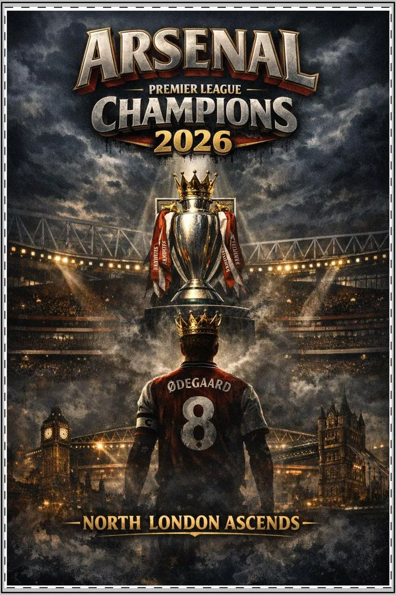 CONGRATULATIONS TO THE BEST CLUB IN THE WORLD, ARSENAL FOR WINNING THE PREMIER LEAGUE TITLE 2026!