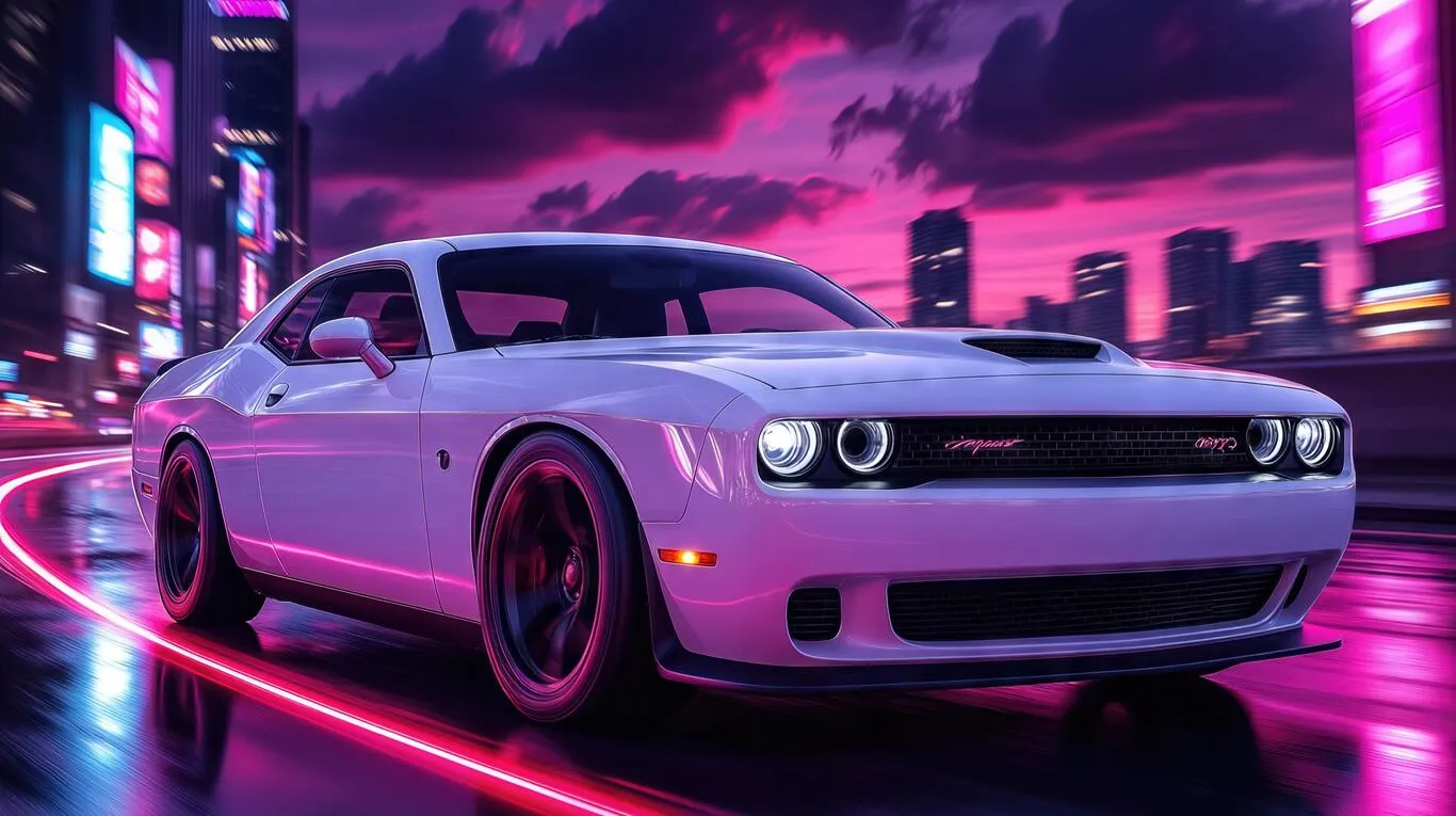 Dodge charger srt hellcat 1366x768 photo. Download free image to your desktop
