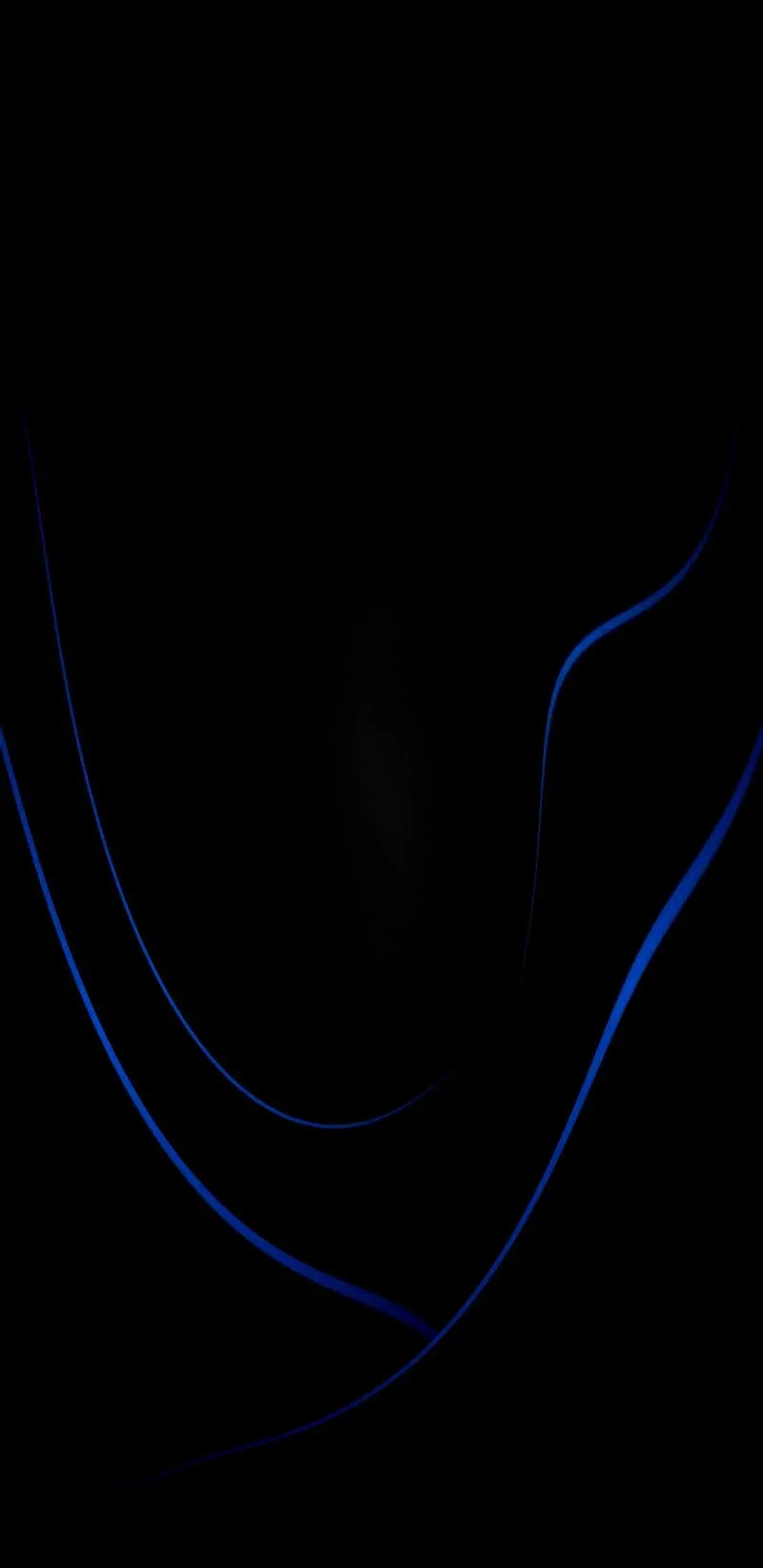 Black, blue, abstract, dark, note, waves, background, HD phone wallpaper