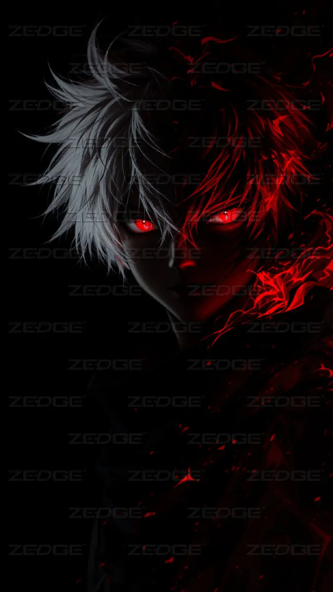 Dark Fantasy Character With Fiery Aura wallpaper