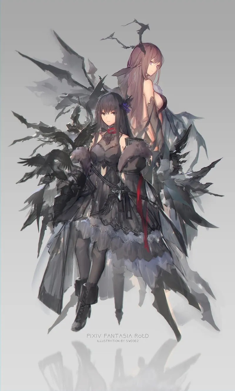 HD dark fantasy anime wallpaper
