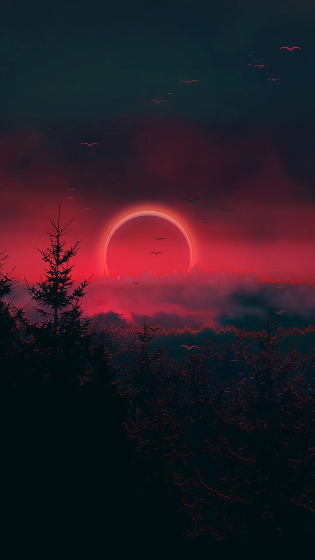 Red Moon Wallpaper Red Moon Wallpaper [ HQ ]