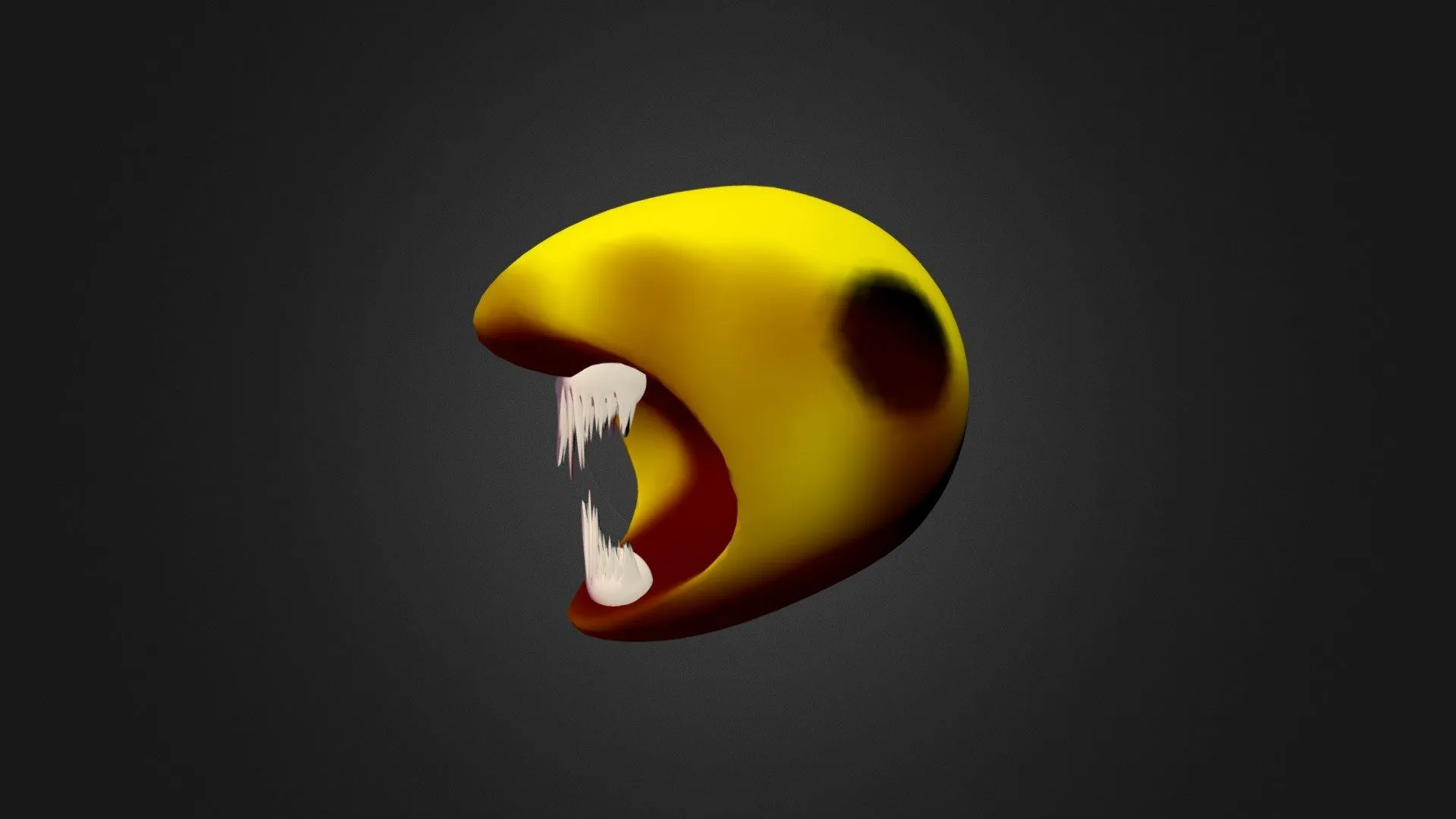 Creepy Pac Man Free 3D Model By Sirenheadnite [cbad5a9]