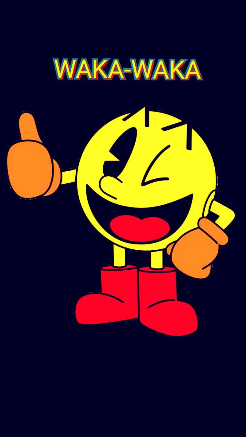 Pac Man Game, 80s, Arcade, Dots, Ghosts, Man, Namco, Pac, Pellets, HD Phone Wallpaper